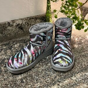 UGG Boots in Sequins and Floral Design